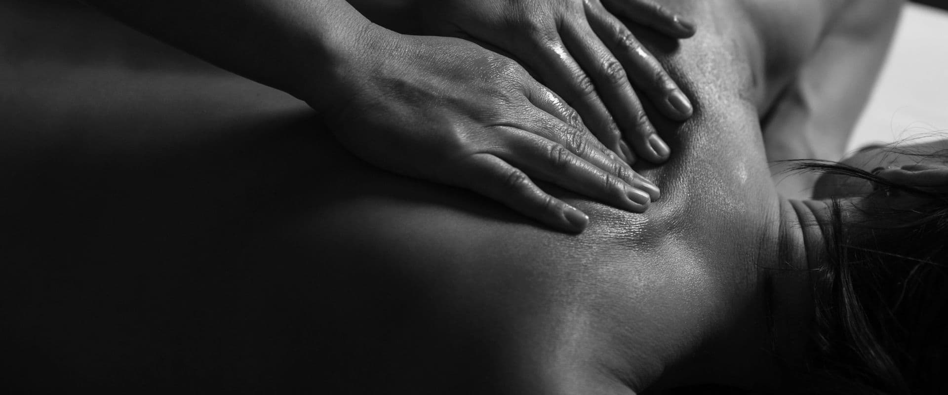 Deep tissue massage therapy